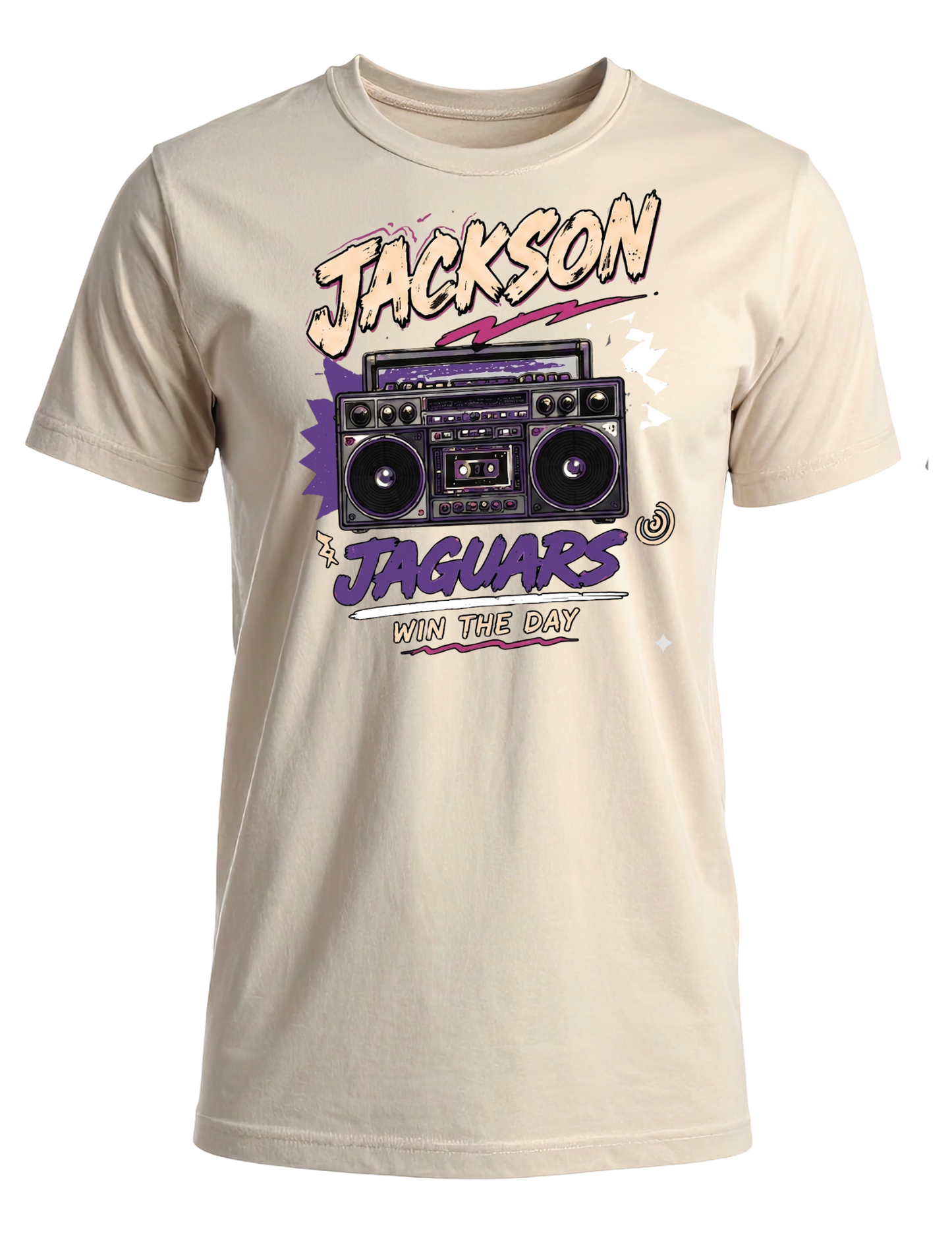 Retro Boombox Jaguars (Tee)