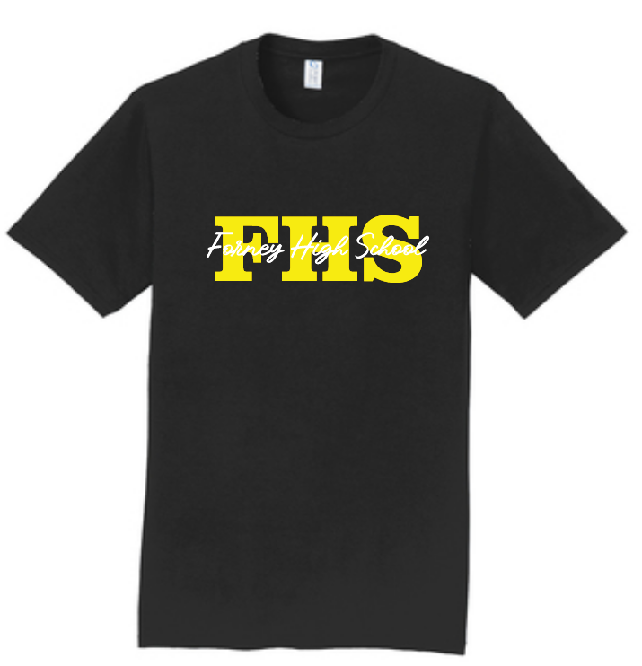 Forney High School FHS cotton t-shirt