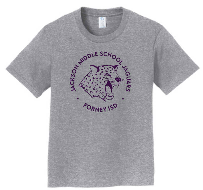 Jackson Middle School - Jackson Jaguars logo T-shirt