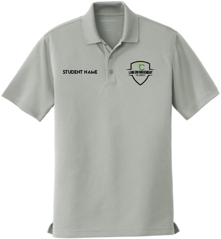 The OC Law Enforcement polo *WITH NAME