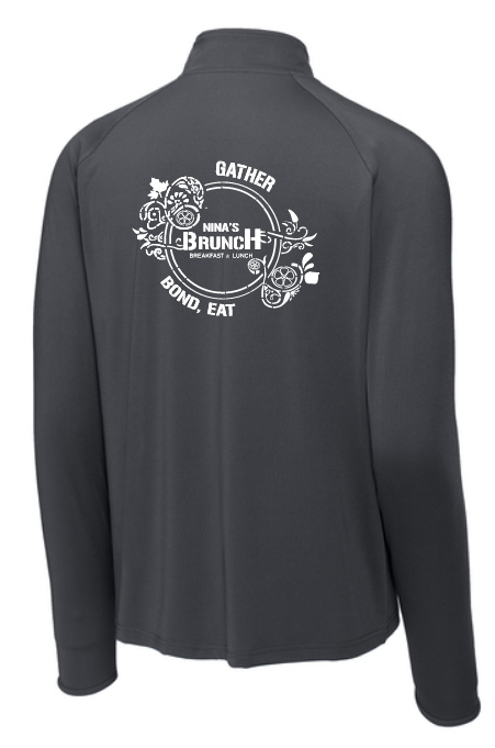 Nina's Brunch Men's Quarter-Zip pullover