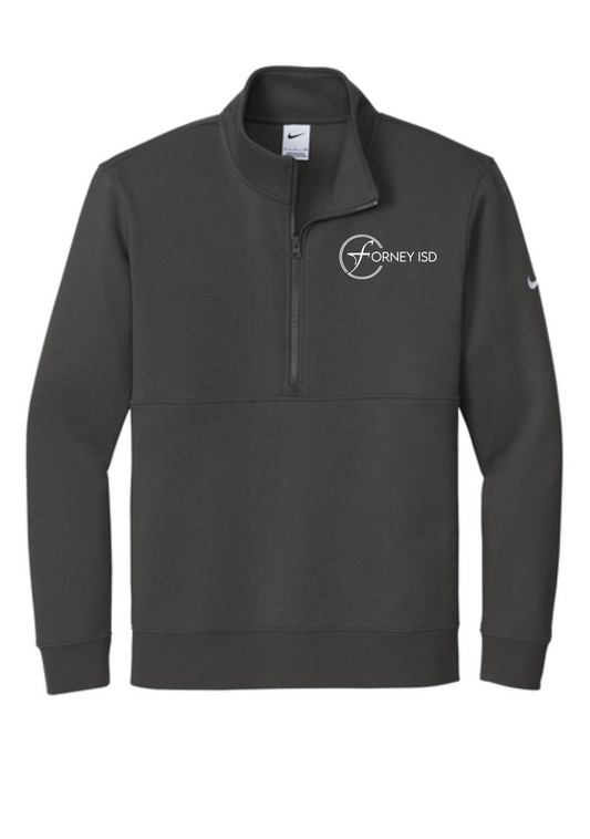 Forney ISD, Nike Swoosh Fleece 1/2 Zip Pullover - Men's and Women's, 2 colors