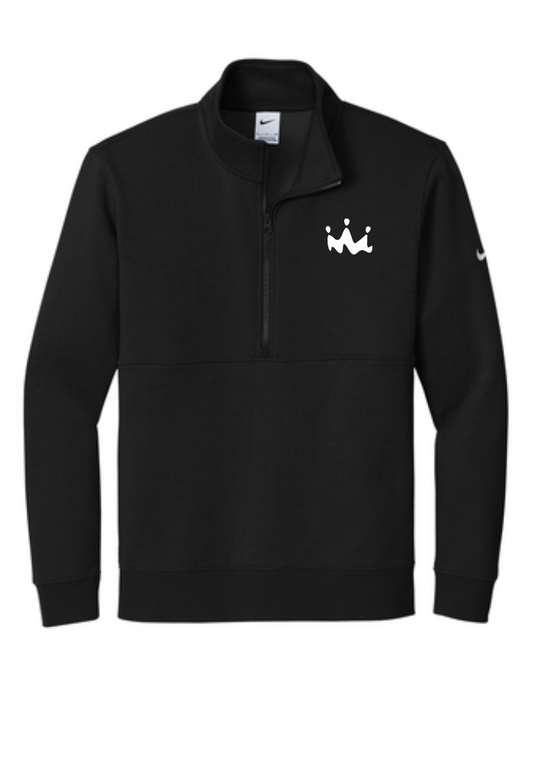 Smoothie King- Nike Fleece Sleeve Swoosh 1/2 zip