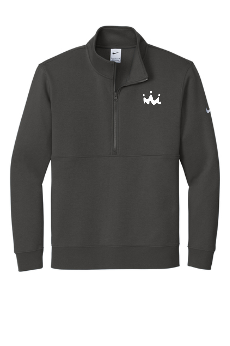 Smoothie King- Nike Fleece Sleeve Swoosh 1/2 zip