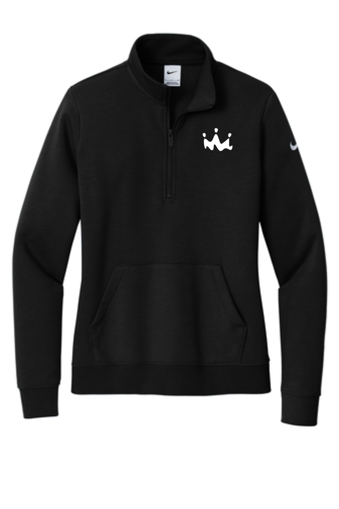 Smoothie King- Nike Fleece Sleeve Swoosh 1/2 zip
