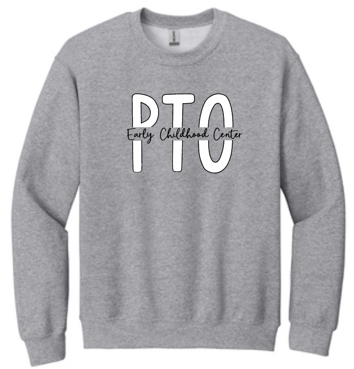 PTO Early Childhood Center, crewneck sweatshirt
