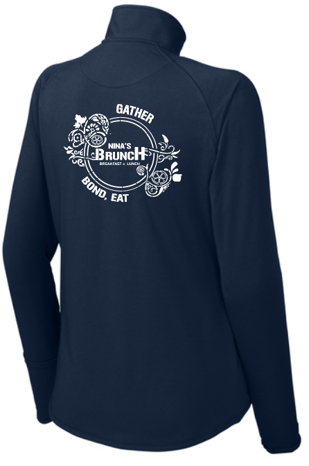 Nina's Brunch Women's Quarter-Zip Pullover