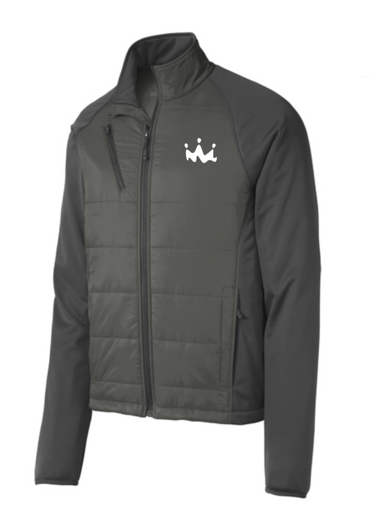 Smoothie King- Port Authority Full Zip Hybrid Soft Shell