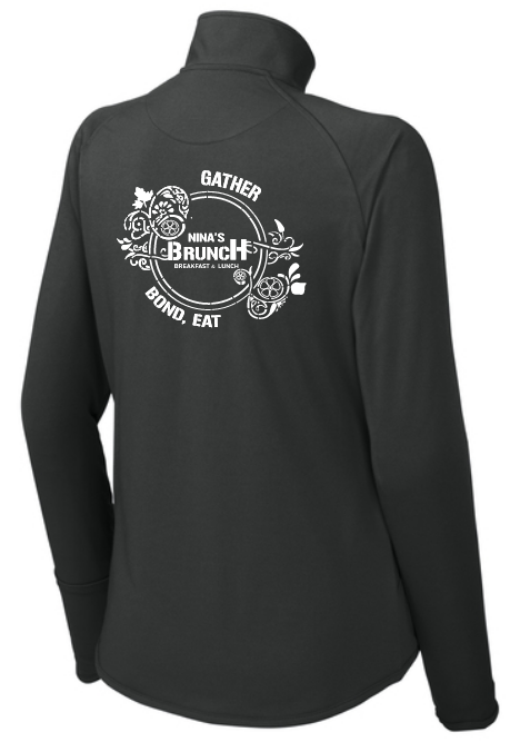 Nina's Brunch Women's Quarter-Zip Pullover