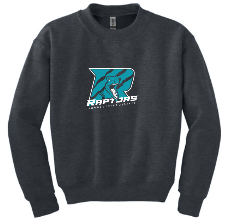 Rhodes Intermediate - Raptor Break Through T-shirt and Crewneck