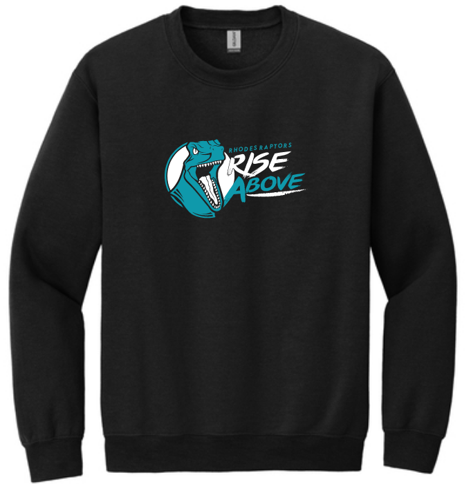 Rhodes Intermediate - Raptor Rise Above T-shirt and Crewneck