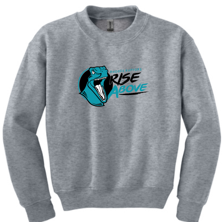 Rhodes Intermediate - Raptor Rise Above T-shirt and Crewneck