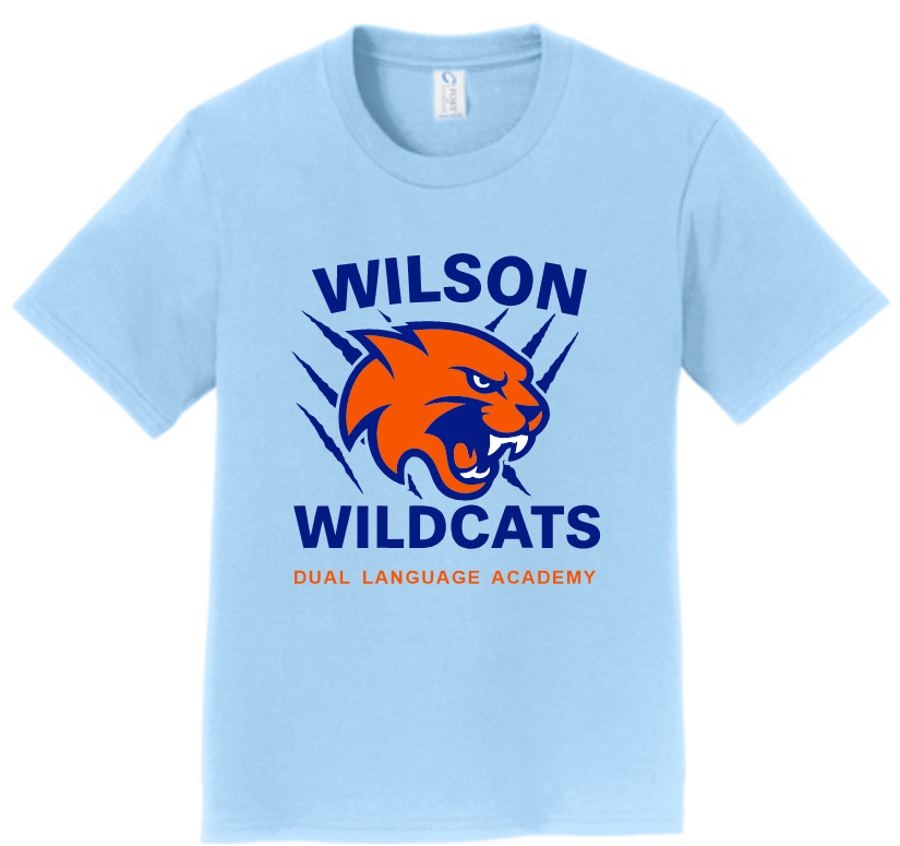 Wilson Elementary School - Wildcats Mascot t-shirt
