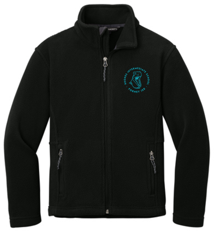Rhodes Intermediate- Raptor Logo Fleece Jacket