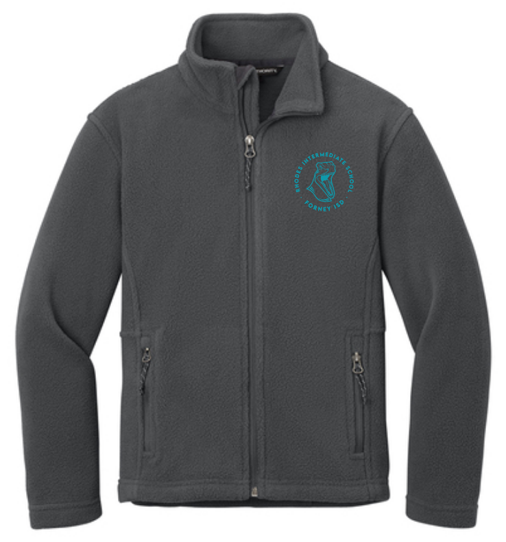 Rhodes Intermediate- Raptor Logo Fleece Jacket