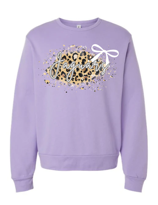 Leopard Bow Jaguars (Tee & Sweatshirt)