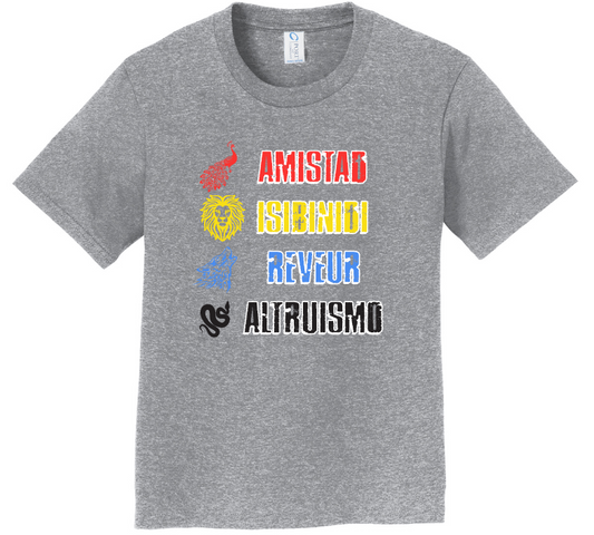 Johnson Elementary - 4 Houses T-shirt