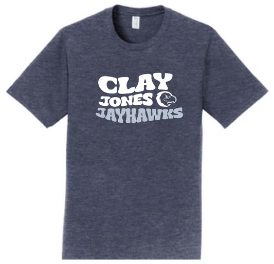 Clay Jones Jayhawks retro t-shirt