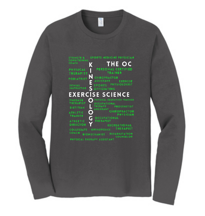 The OC Exercise Science- long sleeve Exercise Science tee