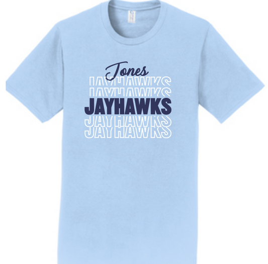 Jones Jayhawks t-shirt