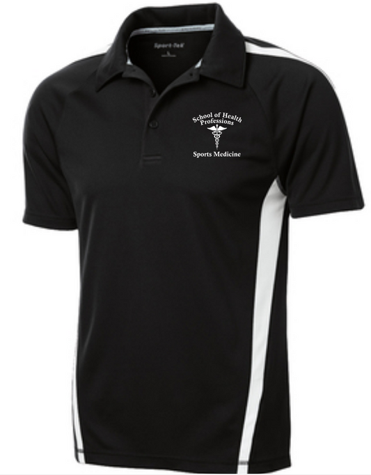 School of Health Professions- PosiCharge Micro-Mesh Colorblock Embroidered Polo