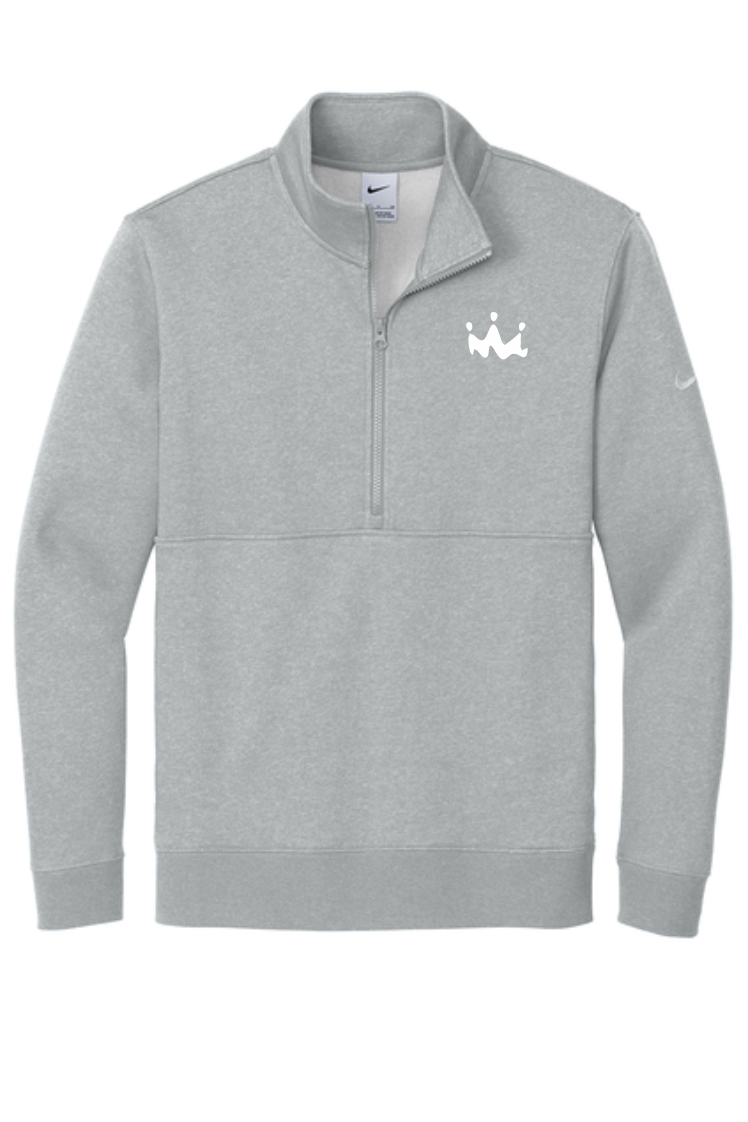 Smoothie King- Nike Fleece Sleeve Swoosh 1/2 zip