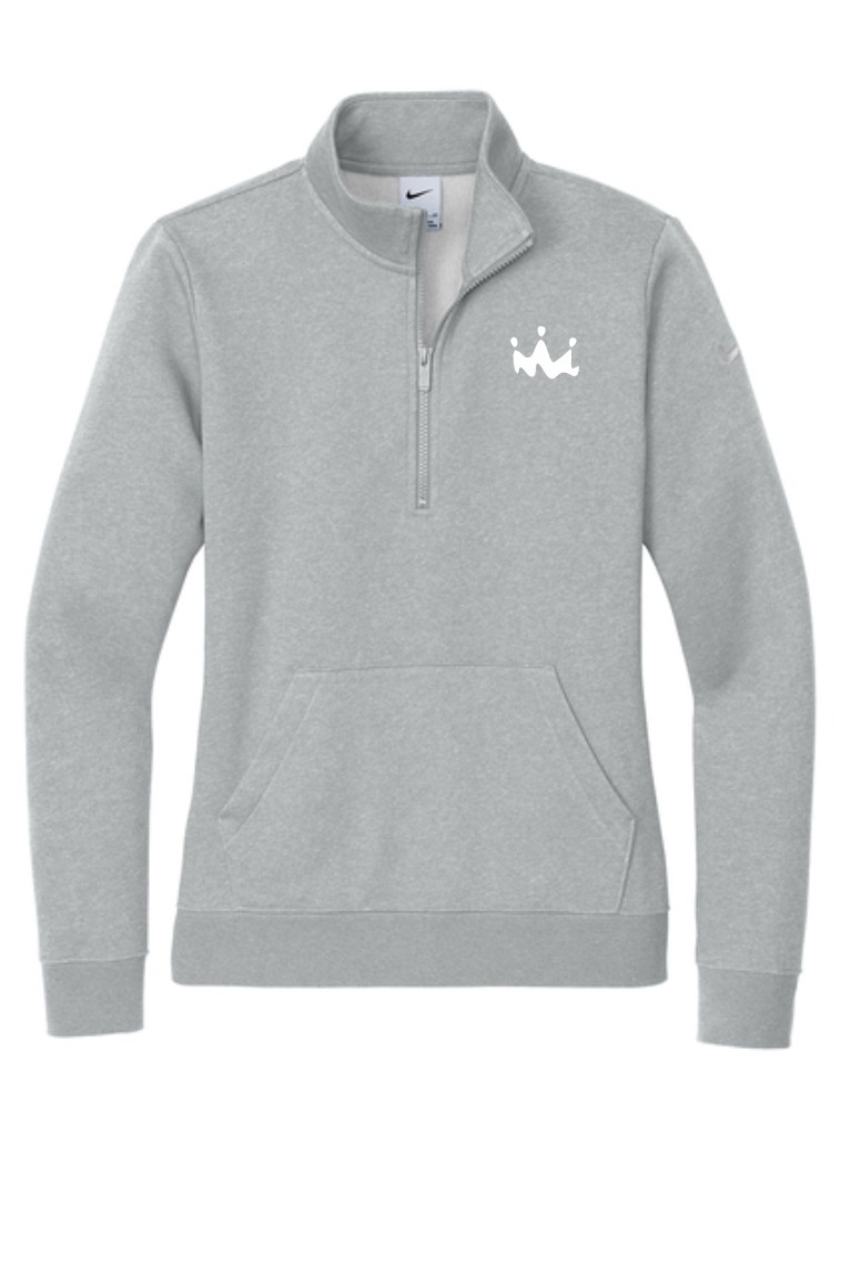 Smoothie King- Nike Fleece Sleeve Swoosh 1/2 zip