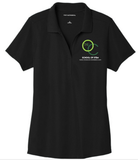 School of STEM- Women's polo shirt