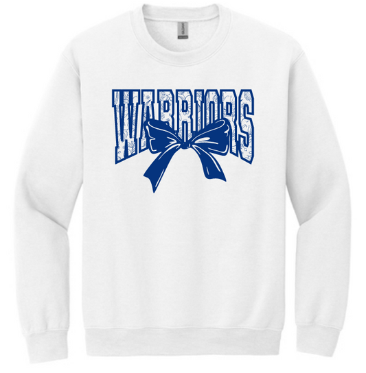 Warren Middle School- Warriors Bow - Crewneck