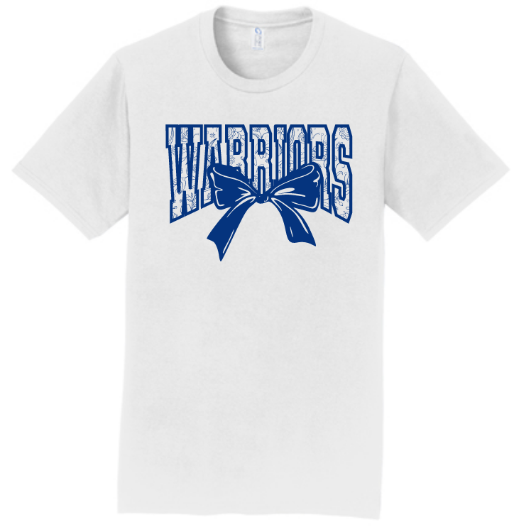 Warren Middle School- Warriors Bow T-shirt