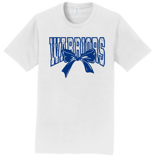 Warren Middle School- Warriors Bow T-shirt