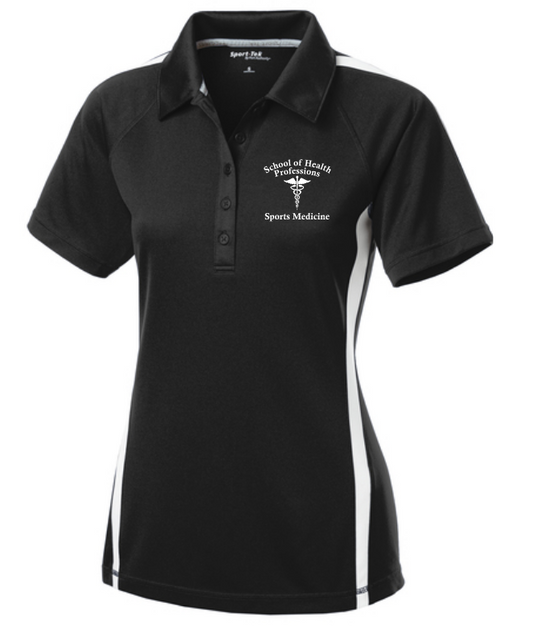 School of Health Professions- Ladies PosiCharge Micro-Mesh Colorblock Embroidered Polo