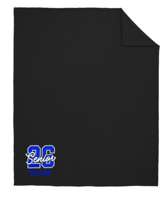 Senior '26 Sweatshirt Blanket