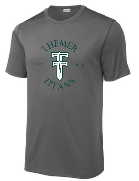 Themer Titans Circle, short sleeve performance t-shirt