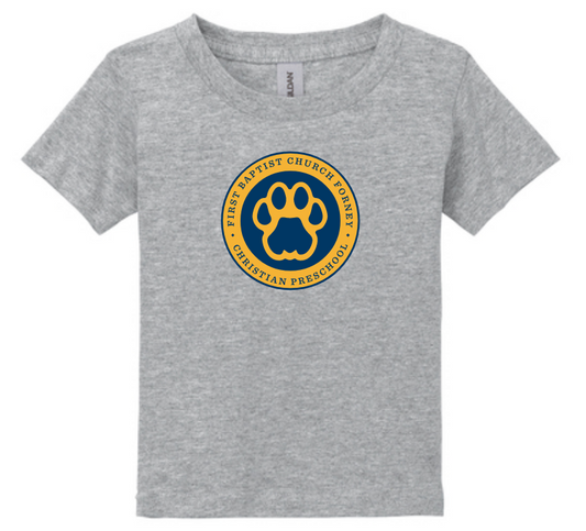 FBC Christian School - Toddler Tee, Cubs logo printed