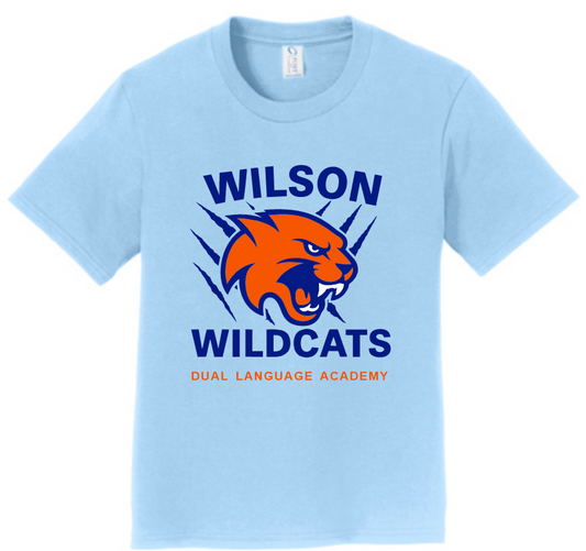 Wilson Elementary School - Wildcats Mascot t-shirt