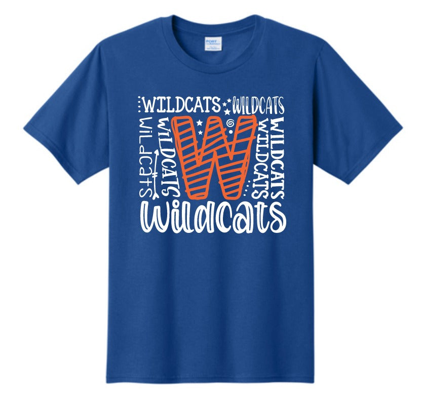 Wilson Wildcats Big W Tee