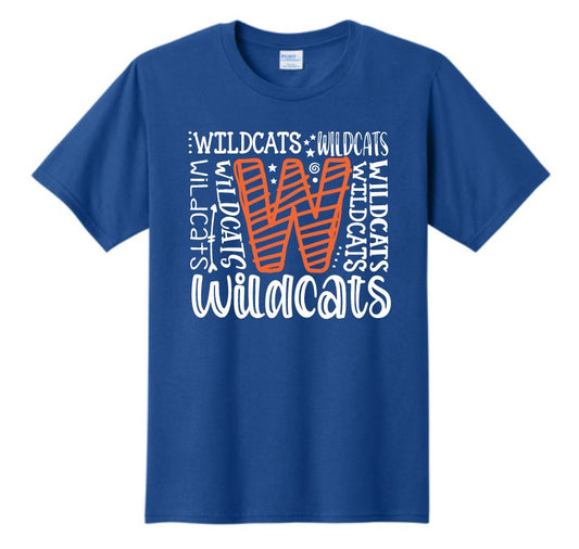 Wilson Wildcats Big W Tee