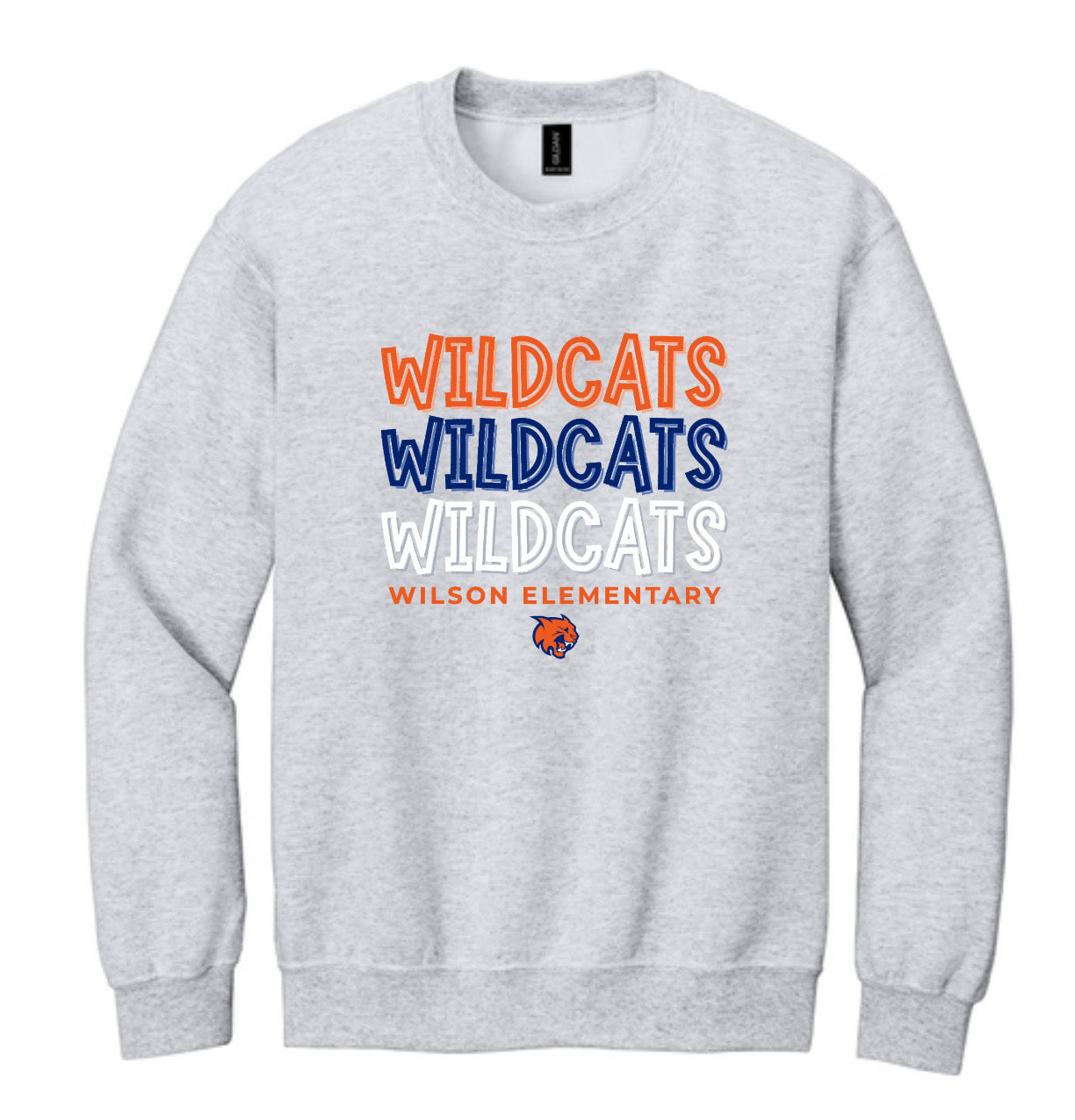 Wilson Wildcats Triple Crewneck Sweatshirt