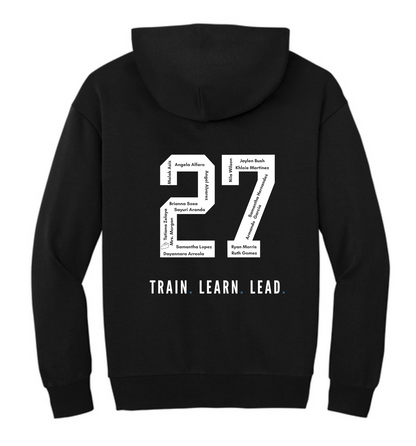 School of health professions Hoodie - Train, learn, lead