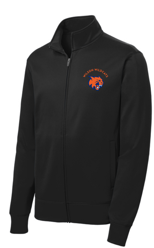 Wilson Elementary School - Wildcats logo jacket, black